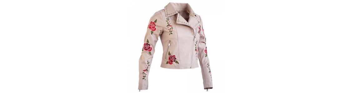 Embroidery jackets
