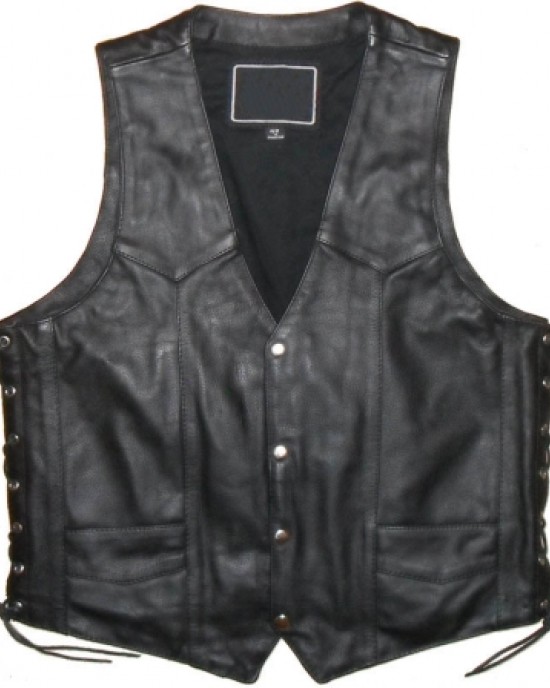 Mens leather vests