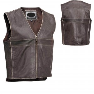 Mens leather vests